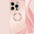Miniatyrbild 6 av 8: iPhone 14 Skal Ringhållare Electroplating Kickstand - Svart Svart