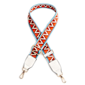 Miniatyrbillede 1 af 4: Bom Skulderrem - Strap OrangeWhite White