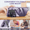 Miniatyrbild 6 av 7: BOOM iPhone 14 Pro Max Mobilskal Magsafe Metall Frame - Lila