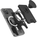 Miniatyrbillede 4 af 4: PopWallet til Magsafe med greb - Sort Black