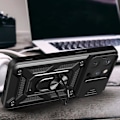 Miniatyrbild 2 av 7: iPhone 15 Pro Mobilskal Camshield Hybrid Armor - Blå