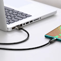 Miniatyrbild 7 av 7: BASEUS USB-C till USB-A kabel 66W 1m Display Snabb Svart