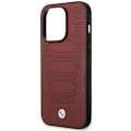 Miniatyrbild 5 av 8: BMW iPhone 14 Pro Max Mobilskal Magsafe Läder Seats Pattern