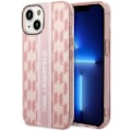 Miniatyrbild 1 av 8: Karl Lagerfeld iPhone 14 Plus Skal Mono Vertical Stripe - Rosa
