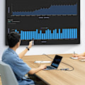 Miniatyrbild 11 av 11: Baseus StarJoy HUB 8-Port USB-C - 3x USB-A - Grå