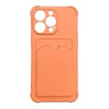 Pikkukuva 1 / 7: Armor iPhone 13 Pro -kotelo korttipidikkeellä - Oranssi Orange
