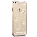 Miniatyrbild 3 av 5: Comma BaksideSkal till Apple iPhone 6 / 6S  - Guld Blommor Gul