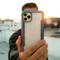 Miniatyrbild 10 av 11: Raptic iPhone 14 Pro Max Skal Magsafe X-Doria Shield Armored - Blue