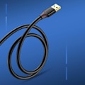 Miniatyrbild 3 av 5: Ugreen Adapter Extension USB-A Till USB-A Kabel - Svart