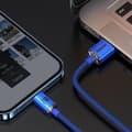 Pikkukuva 4 / 5: Baseus Crystal USB Type A till Lightning -kabel 1,2 m - Blå Blå