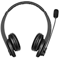 Miniatyrbild 2 av 7: LOGILINK Bluetooth-headset Stereo Mikrofoner Svart