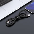 Miniatyrbild 4 av 5: Acefast USB-C till USB-A kabel 1.2m - Svart Svart