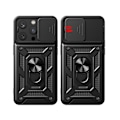 Miniatyrbild 1 av 7: iPhone 15 Pro Max Mobilskal Camshield Hybrid Armor - Rosa