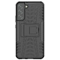 Miniatyrbild 3 av 9: Tire Texture Kickstand Skal Galaxy S22 Plus 5G - Svart Svart