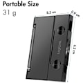 Miniatyrbild 3 av 6: Logilink Minneskortsläsare USB-C Med USB-A MicroSDoch SD-kord Svart