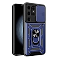 Miniatyrbild 1 av 9: Galaxy S24 Ultra Mobilskal Hybrid Armor Camshield - Blå
