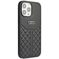 Miniatyrbild 2 av 4: Audi iPhone 13 Pro Max Mobilskal Äkta Läder - Svart Svart
