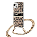 Miniatyrbild 2 av 5: Guess Gold Strap Skal iPhone 13 Mini - Leopard