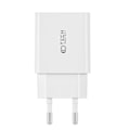 Miniatyrbild 3 av 5: Tech-Protect 2-Port Nätverk Laddare Med Lightning Kabel - Vit