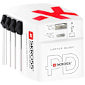 Miniatyrbild 1 av 4: SKROSS World Adapter USB-A/USB-C 65W - Vit