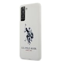 Miniatyrbild 2 av 5: US Polo Silicone Logo Skal Galaxy S21 - Vit Vit
