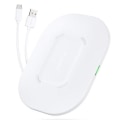 Miniatyrbillede 1 af 4: Choetech Qi Trådløs Oplader USB-C Kabel 1m - Hvid White