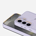 Miniatyrbild 8 av 11: Dux Ducis Galaxy S24 Mobilskal Magsafe Korthållare Rafi II - Lila