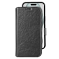 Miniatyrbild 1 av 2: Celly iPhone 15 Plus Plånboksfodral 2-in-1 Slim - Svart