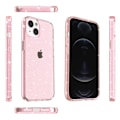 Miniatyrbild 5 av 5: iPhone 15 Mobilskal Glittrande - Rosa