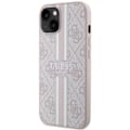 Miniatyrbild 2 av 8: Guess iPhone 14 Mobilskal MagSafe Printed Stripes - Rosa