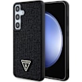 Miniatyrbild 1 av 8: Guess Galaxy S24 Mobilskal Rhinestone Triangle - Svart Svart