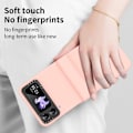 Miniatyrbild 6 av 7: Galaxy Z Flip 4 Skal Lens Hinge Folding - Rosa