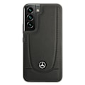 Miniatyrbild 4 av 11: Mercedes Läder Urban Line Skal Galaxy S22 Plus - Svart Svart