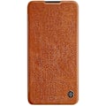 Miniatyrbild 3 av 6: Nillkin Qin Läder Fodral Xiaomi Redmi Note 9T 5G - Brun Brun