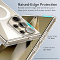 Miniatyrbild 6 av 7: ESR Galaxy S24 Ultra Mobilskal Magsafe CH Halolock - Clear
