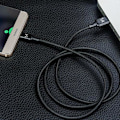 Miniatyrbild 4 av 5: Wozinsky USB Lightning Kabel 1m - Svart Svart