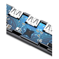 Miniatyrbild 11 av 11: Ugreen USB HUB - 4x USB 3.2 Gen 1 med Mikro-USB-Strömport - Grå