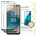Miniatyrbild 1 av 6: [2 PACK] Wozinsky Nokia G22 Härdat Glas Skärmskydd Full Glue
