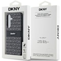 Miniatyrbild 8 av 8: DKNY Galaxy S24 Plus Mobilskal Läder Mono Stripe & Metal Logo Svart