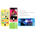 Miniatyrbild 3 av 4: Colored Härdat Glas Skärmskydd till Apple iPhone 4 / 4S - Mörk Grön Grön