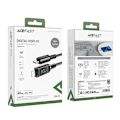Miniatyrbild 4 av 4: Acefast MFI USB USB-C till Lightning kabel 30W 1.2m - Svart Svart