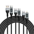 Pikkukuva 6 / 7: Dudao USB Type-C - Lightning-pikalatauskaapeli PD 20W - Musta Black