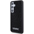 Miniatyrbild 2 av 8: KARL LAGERFELD Galaxy S24 Plus Mobilskal Rhinestone Logo Metal Plate