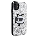 Miniatyrbild 3 av 11: Karl Lagerfeld iPhone 11/XR Mobilskal Glitter Choupette Patch