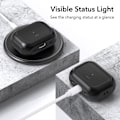 Miniatyrbild 4 av 8: ESR Magsafe Airpods Pro 1/2 Skal Orbit Halolock - Svart Svart
