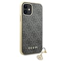 Miniatyrbild 3 av 7: Guess iPhone 11/XR Mobilskal Charms Collection - Grå