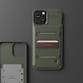 Miniatyrbillede 11 af 11: VRS DESIGN Damda QuickStand Skal iPhone 12 Mini - Bronze Grön