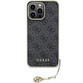 Miniatyrbild 5 av 11: Guess iPhone 15 Pro Max Mobilskal Charms Collection - Grå