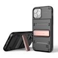 Miniatyrbillede 1 af 10: VRS DESIGN Damda QuickStand Skal iPhone 12 & 12 Pro - Svart Bronze