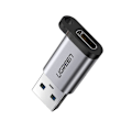 Miniatyrbild 2 av 6: UGreen USB-C Hane till USB Hona Adapter - Grå